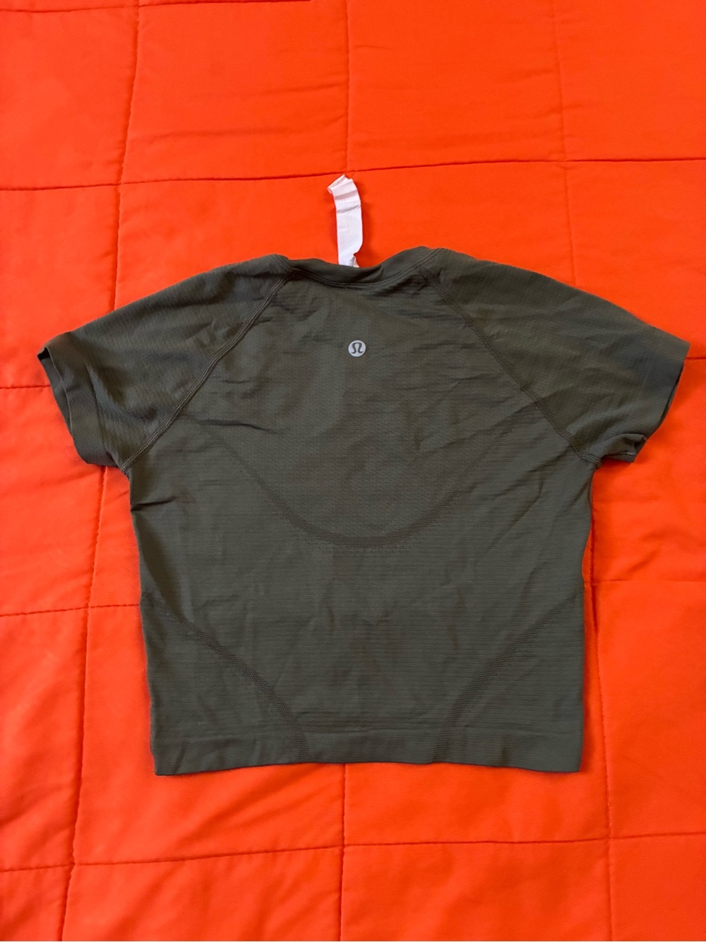 Lululemon Swiftly Shirt Womens 4 Crop Top Short Sleeve Yoga Run Compression